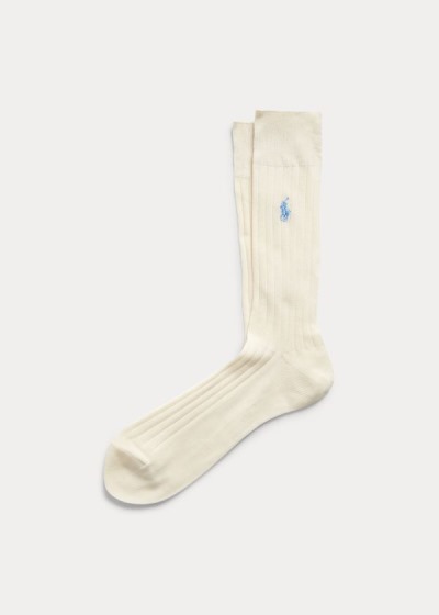 Men's Polo Ralph Lauren Egyptian Cotton Dress Socks | 295371EUD